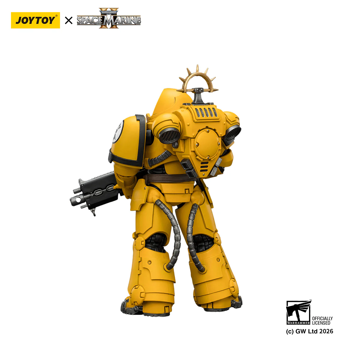 Game Edition Imperial Fists Heavy Intercessor with Heavy Bolt Rifle and Bolt Pistol - Image 8