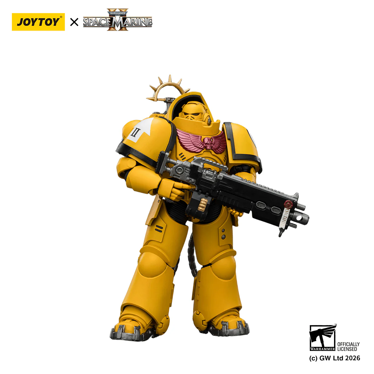 Game Edition Imperial Fists Heavy Intercessor with Heavy Bolt Rifle and Bolt Pistol - Image 9