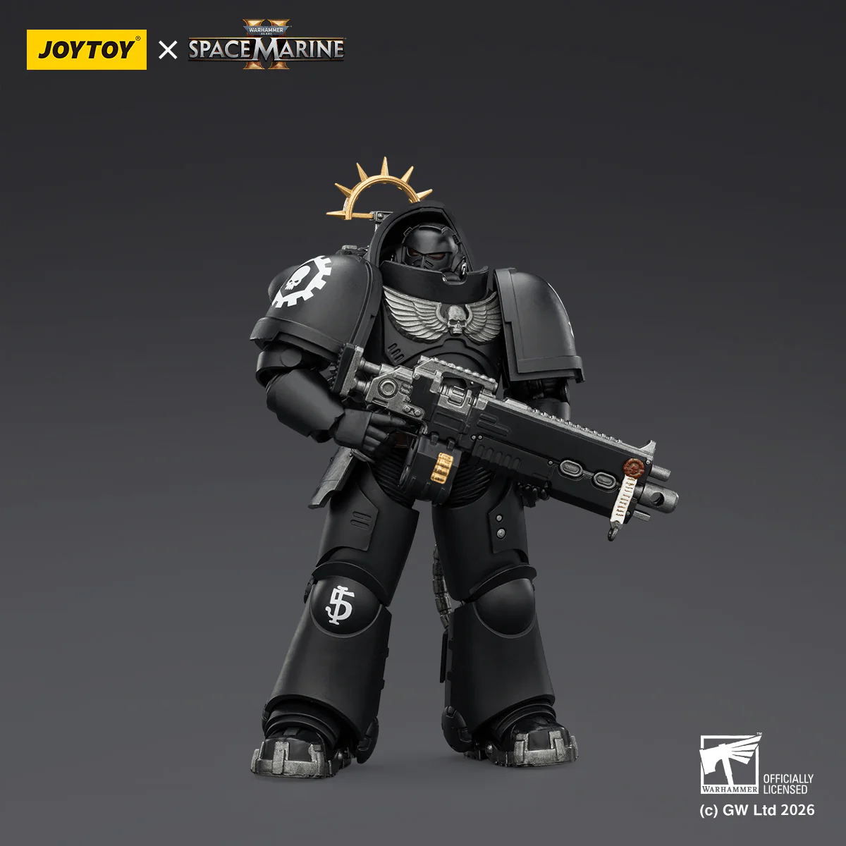 Game Edition Iron Hands Heavy Intercessor with Heavy Bolt Rifle and Bolt Pistol - Image 4