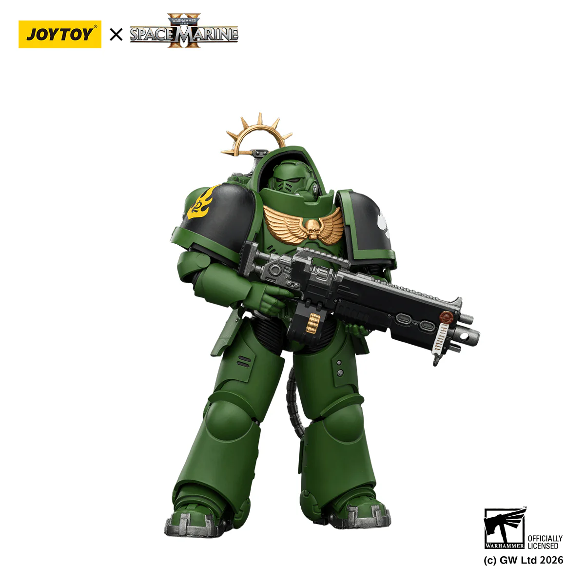 Game Edition Salamanders Heavy Intercessor with Heavy Bolt Rifle and Bolt Pistol - Image 9