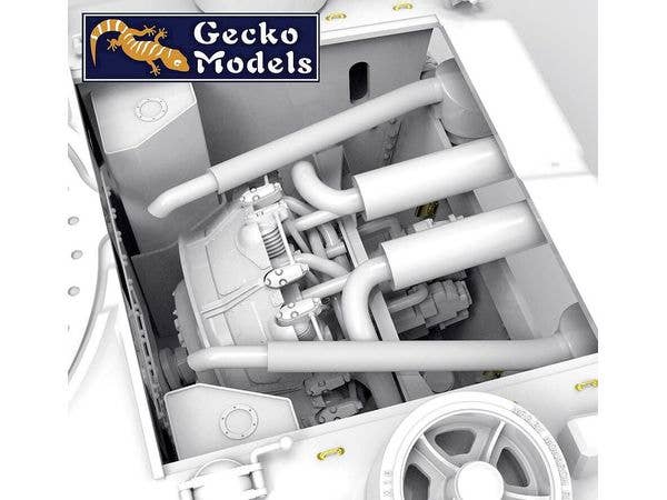 Gecko 1/35 Canadian Badger Flamethrower Ram Mk II - Image 4