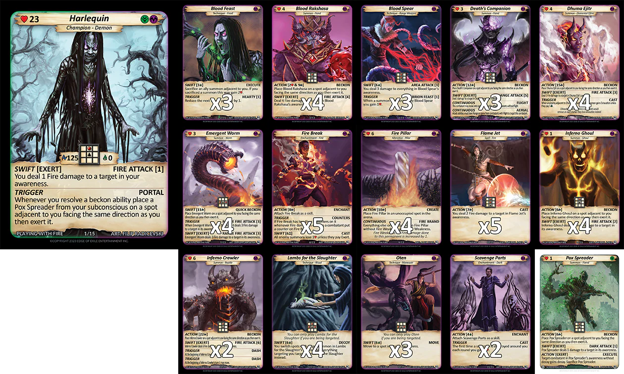 GENESIS: BATTLE OF CHAMPIONS STARTER DECK 2023 10CT - Image 5
