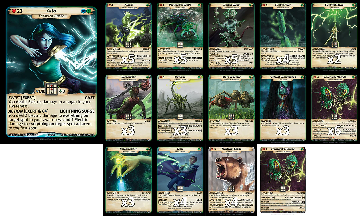 GENESIS: BATTLE OF CHAMPIONS STARTER DECK 2023 10CT - Image 7