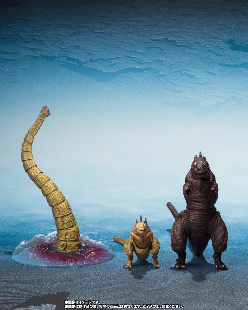 GODZILLA [2016] THE SECOND FORM & THIRD FORM & GIANT UNIDENTIFIED CREATURE SET - Image 9