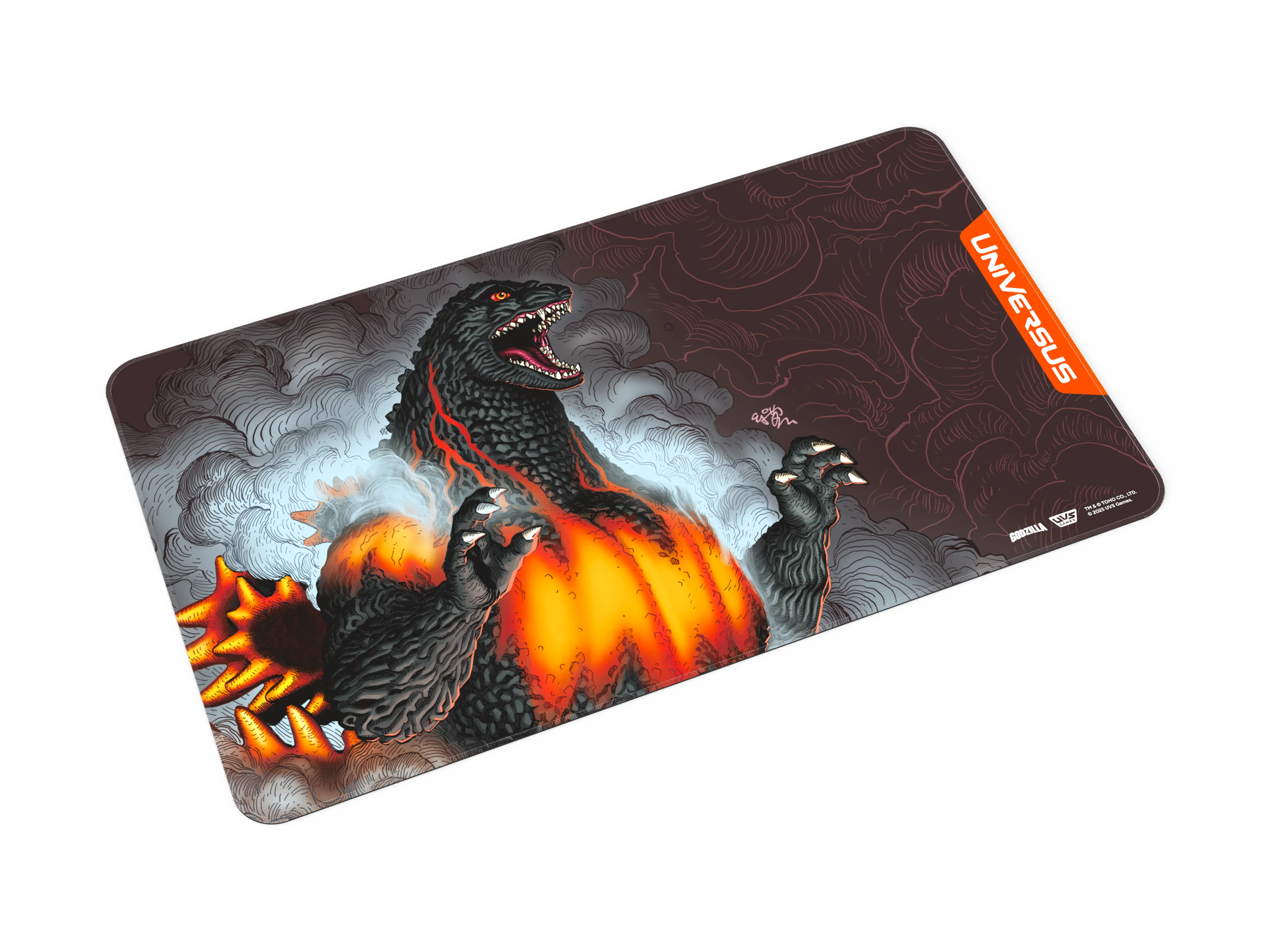 GODZILLA: REIGN OF KAIJU PLAYMAT BURNING GODZILLA - Image 3