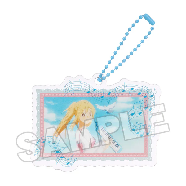Your Lie in April Anime Scene Acrylic Keychain D - Image 2