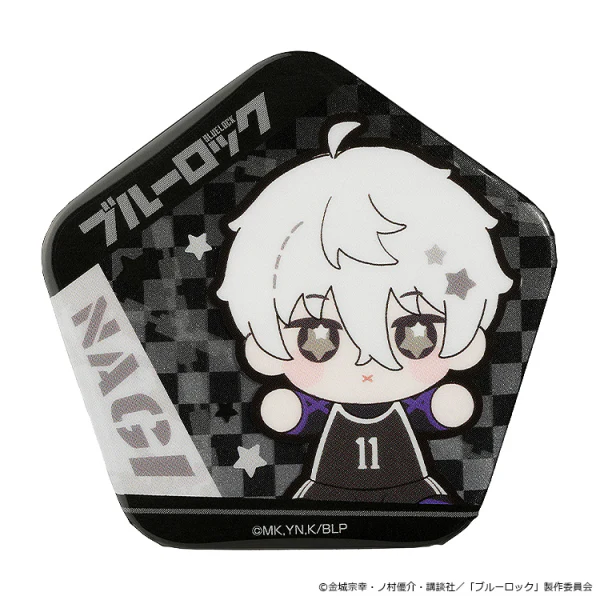 HUGGY Series Pinback Button Nagi Seishiro