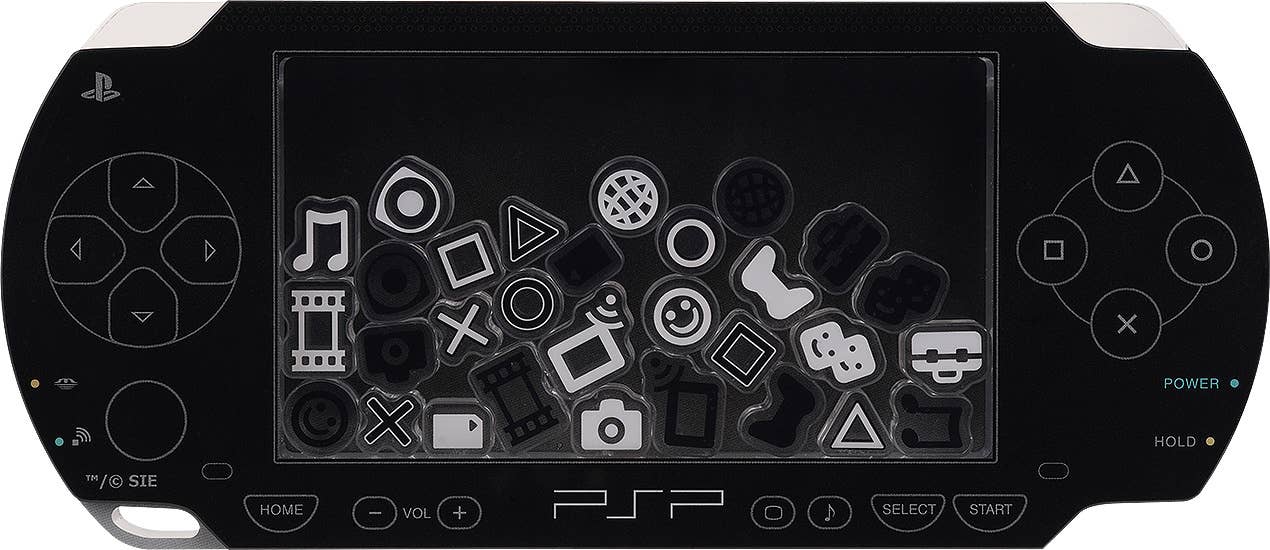 PSP™ (PlayStation™Portable) Rattle Acrylic Stand: Black Ver.