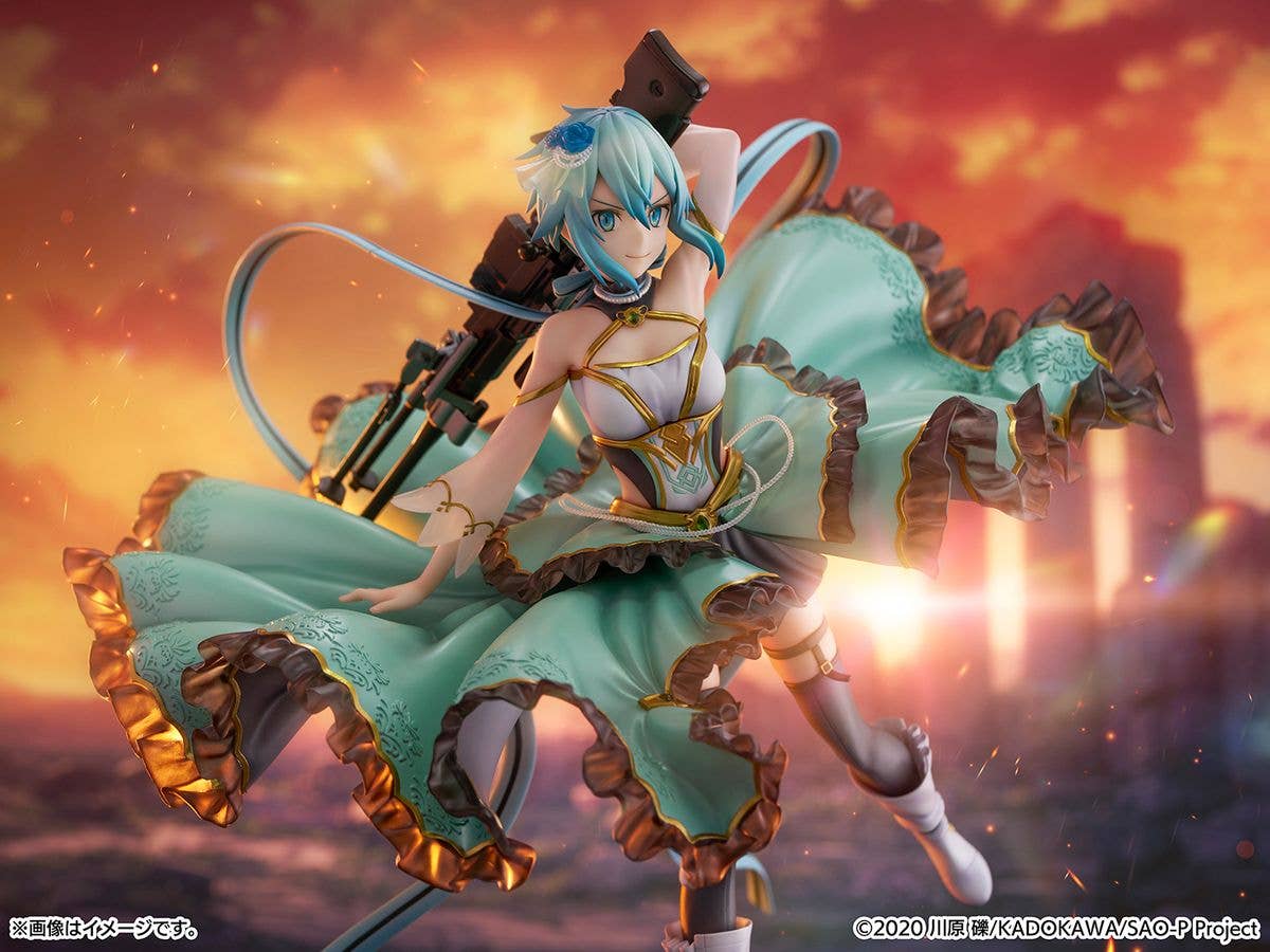 Sinon -Crystal Dress Ver.-1/7 Scale Figure - Image 10