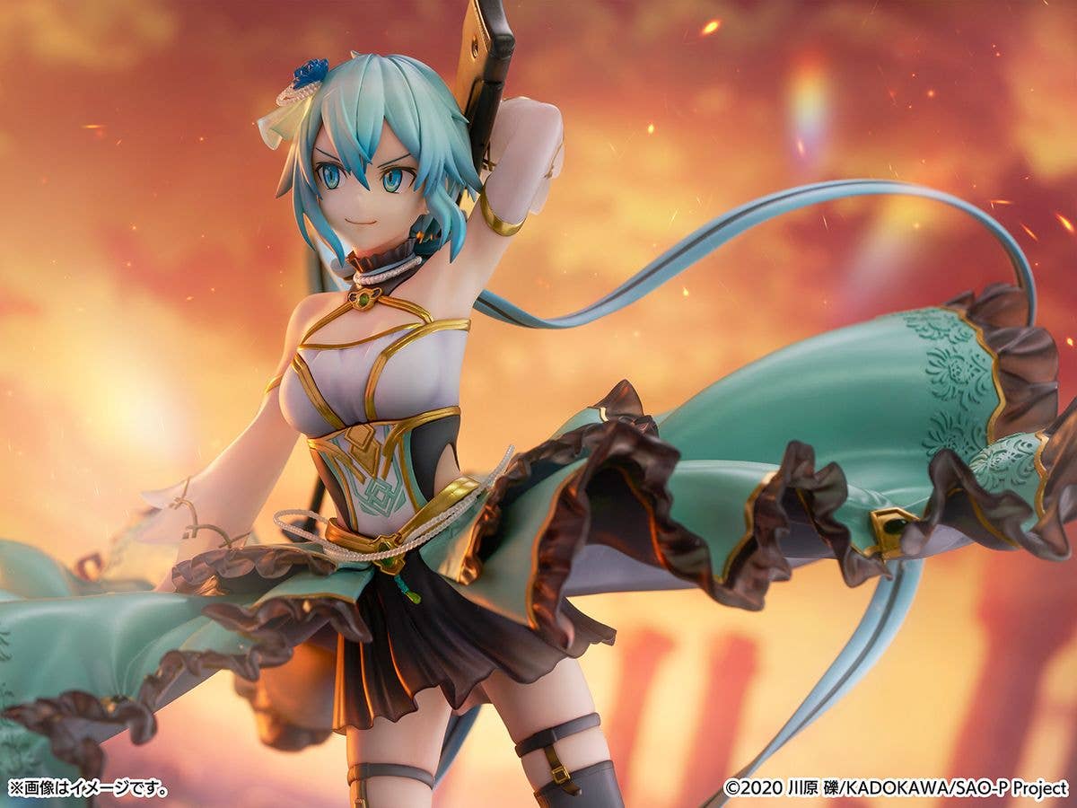 Sinon -Crystal Dress Ver.-1/7 Scale Figure - Image 11
