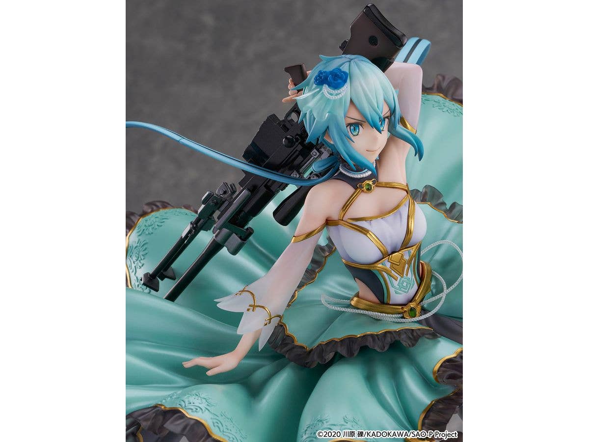 Sinon -Crystal Dress Ver.-1/7 Scale Figure - Image 6