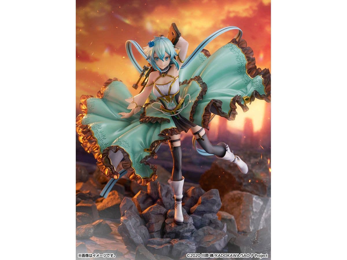 Sinon -Crystal Dress Ver.-1/7 Scale Figure - Image 8