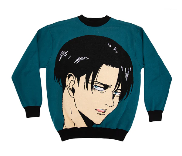Attack on Titan Levi Knit Sweater(re-run) - Image 2