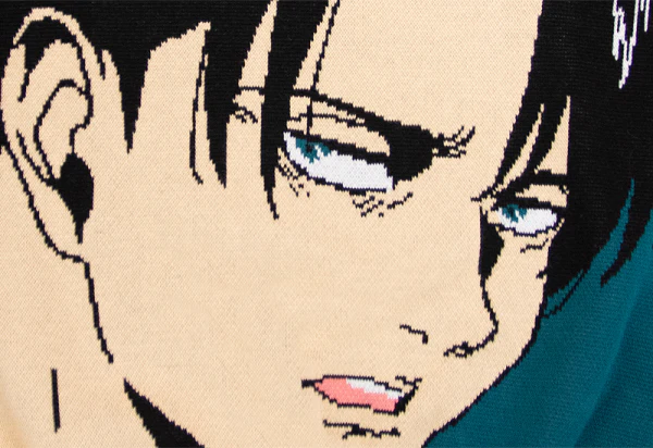 Attack on Titan Levi Knit Sweater(re-run) - Image 5