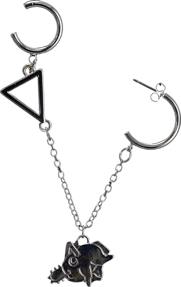 Chainsaw Man Pochita Swaying Earrings