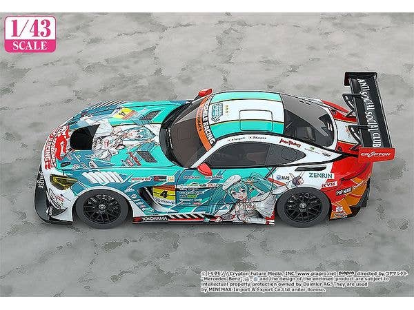 1/43 Good Smile Hatsune Miku AMG 2023 Season Opening Ver. - Image 4