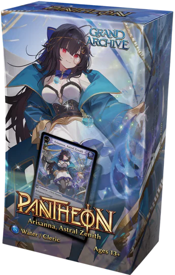 GRAND ARCHIVE TCG RADIANT ORIGINS PANTHEON DECK SET 4CT DISPLAY - Image 2
