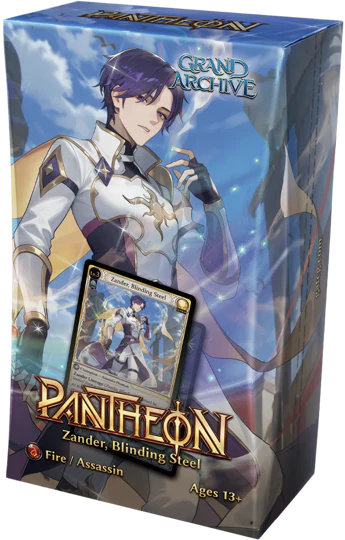 GRAND ARCHIVE TCG RADIANT ORIGINS PANTHEON DECK SET 4CT DISPLAY - Image 4