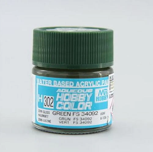 Mr Hobby H302 Green FS34092 [Charcoal lizard camouflage]