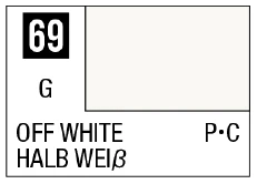 GSI Creos Mr. Color 69 - Off White (Gloss/Primary Car)