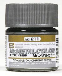 Mr Hobby Mr Color Metal Color - Stainless - Image 2
