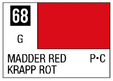 Mr Hobby Mr Color Spray - S68 Red Madder (Gloss/Primary) - Image 3