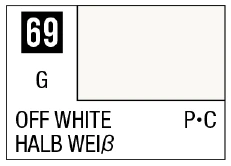 Mr Hobby Mr Color Spray - S69 Off White (Gloss/Primary) - Image 2
