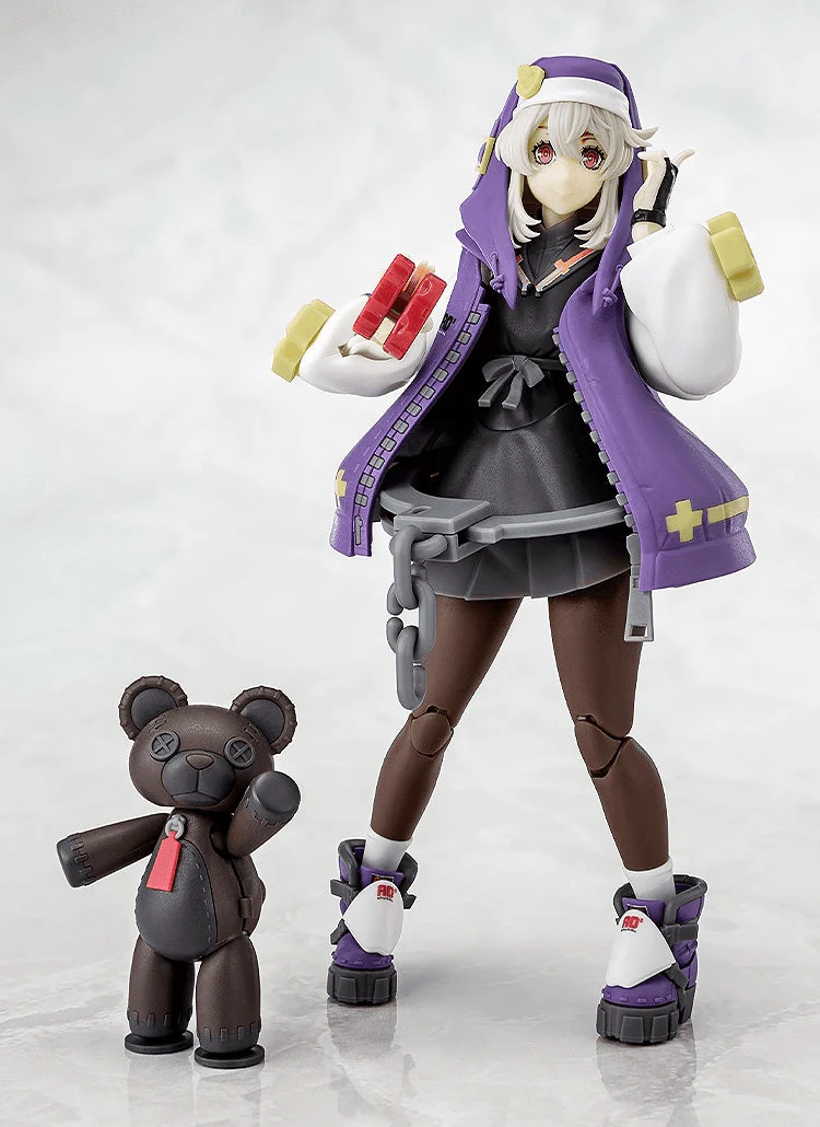 GUILTY GEAR -STRIVE- Bridget Articulated Plastic Model Kit PURPLE COLOR Ver. - Image 9