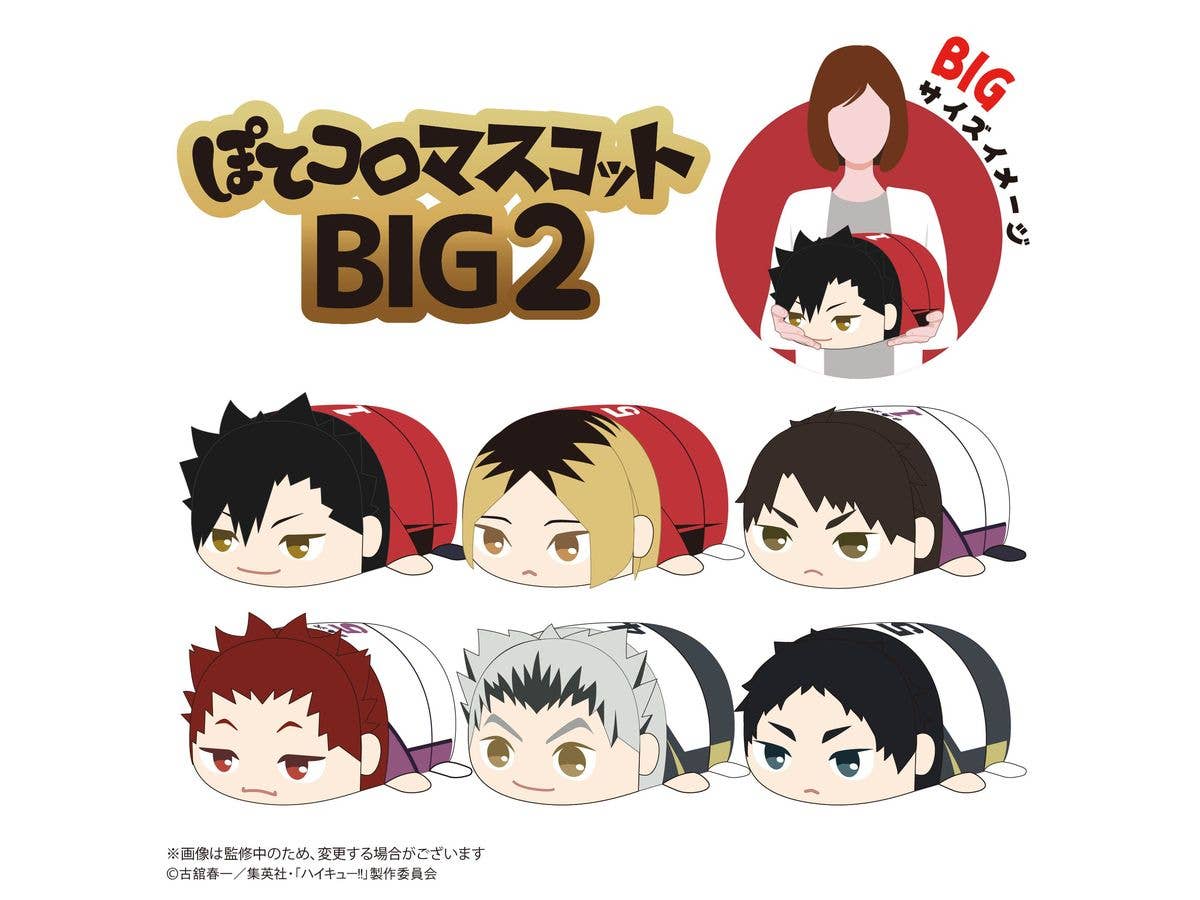 Haikyu POTE KORO MASCOT BIG 2 (Item F) - Image 2