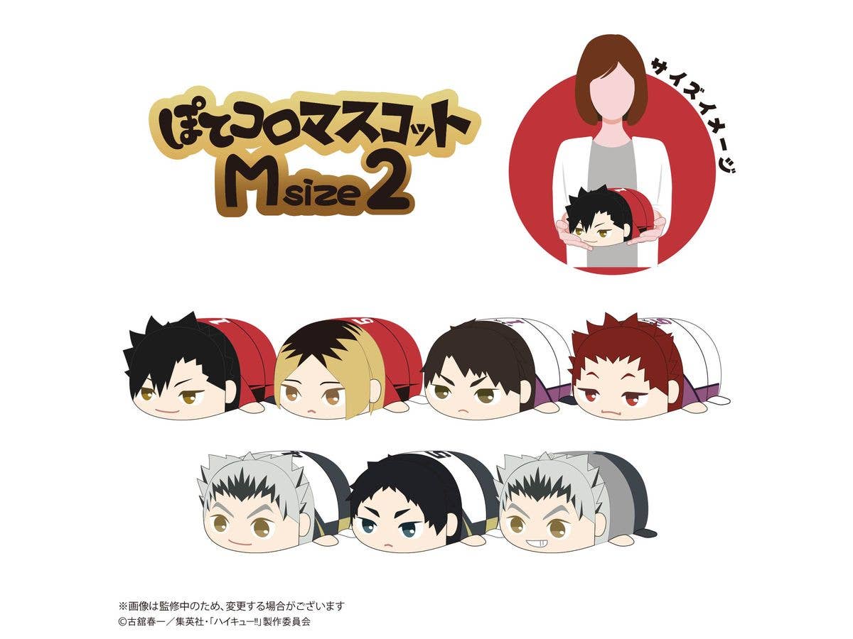 Haikyu POTE KORO MASCOT Msize 2 (Item H) - Image 2
