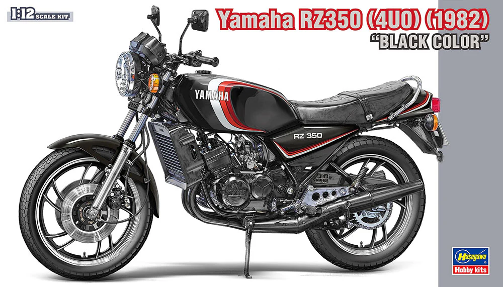 1/12 Yamaha RZ350 (4U0) (1982) "BLACK COLOR"
