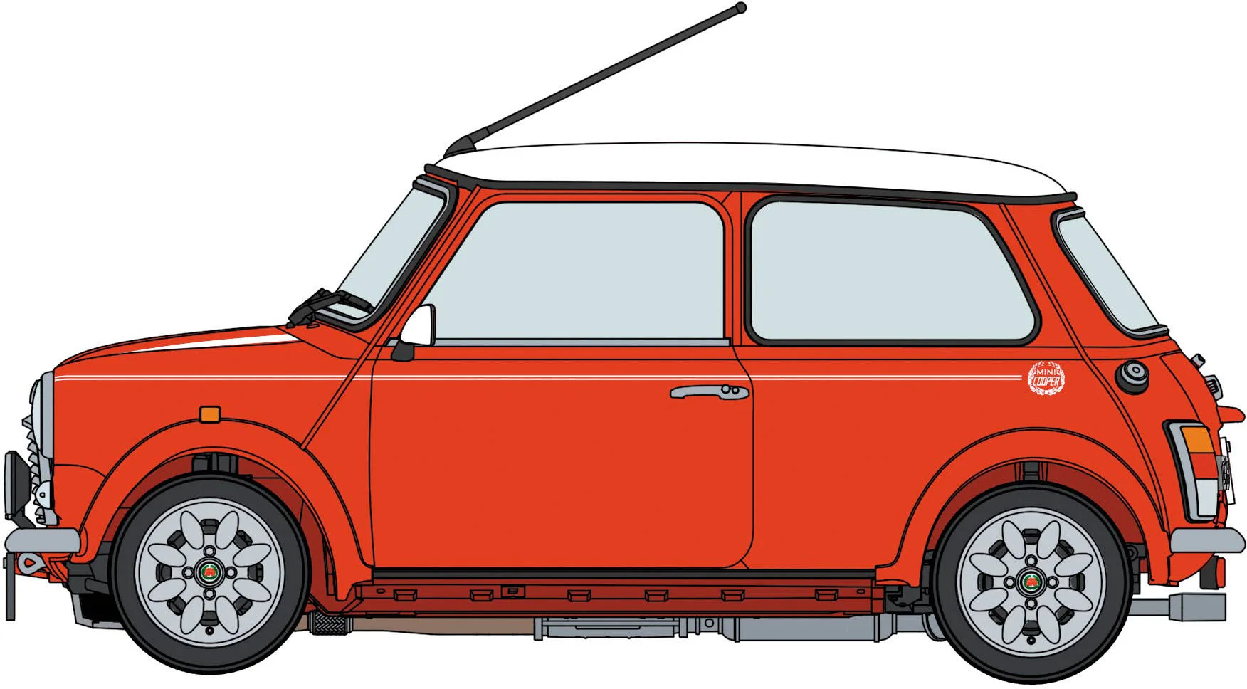 1/24 MINI COOPER 40th ANNIVERSARY LIMITED (1999)