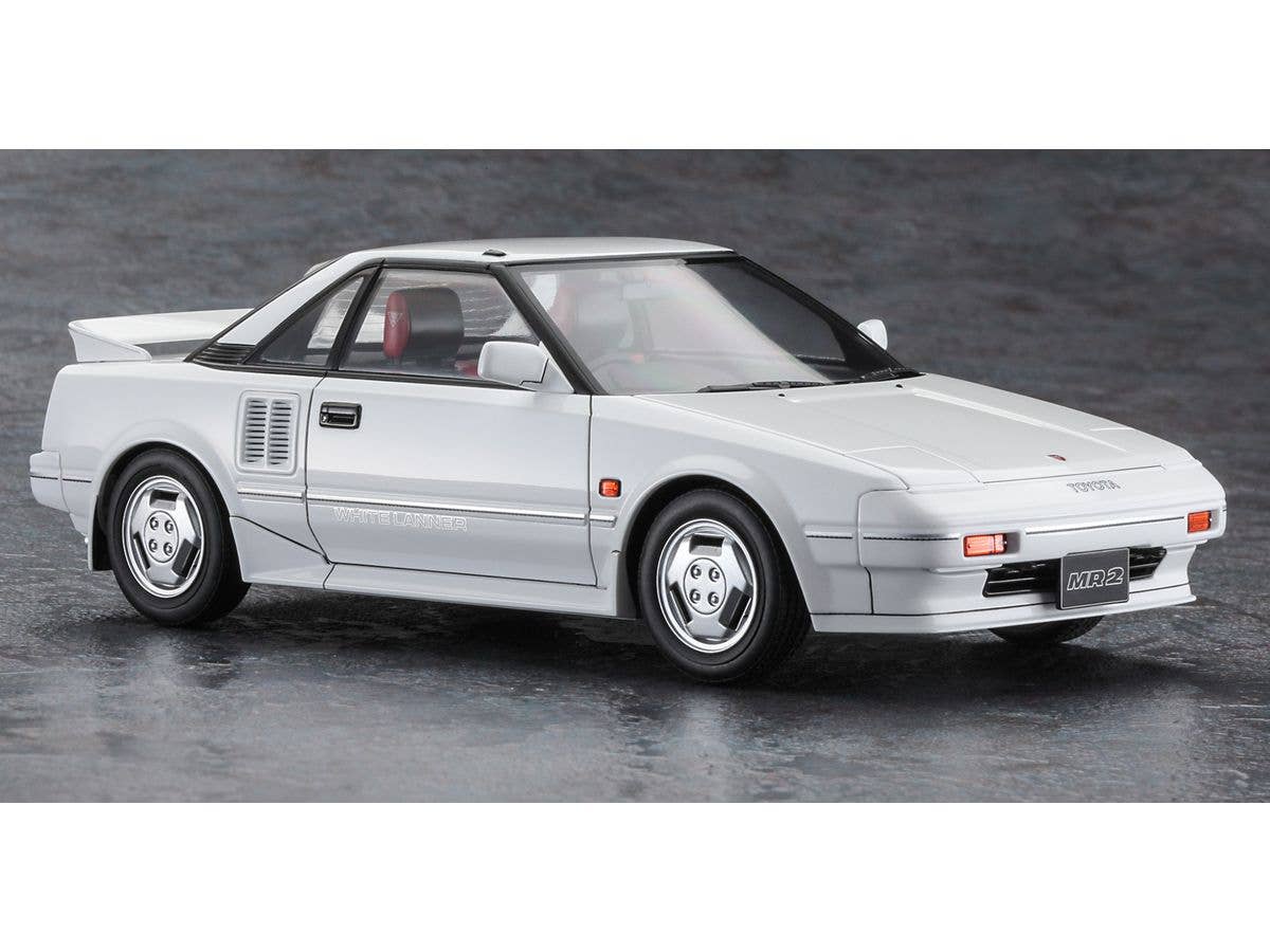 1/24 TOYOTA MR2 (AW11) EARLY VERSION WHITE LANNER - Image 2