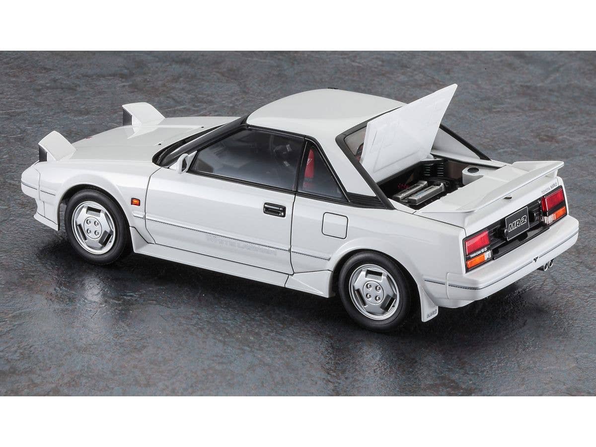 1/24 TOYOTA MR2 (AW11) EARLY VERSION WHITE LANNER - Image 3