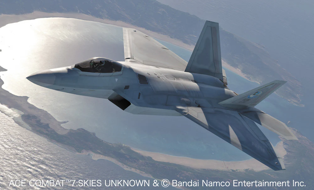 1/48 [ACE COMBAT 7 SKIES UNKNOWN] F-22 RAPTOR "MOBIUS 1 (IUN)"