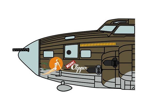 1/72 B-17F FLYING FORTRESS "MIAMI CLIPPER" - Image 3