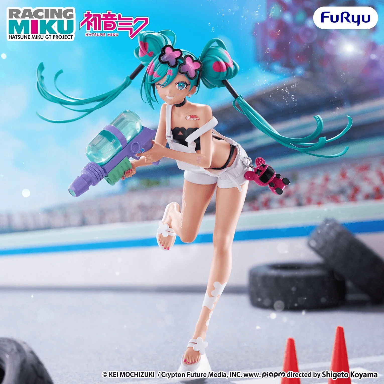 Hatsune Miku GT Project Muchute Figure -Racing Miku 2025 Sepang ver.-