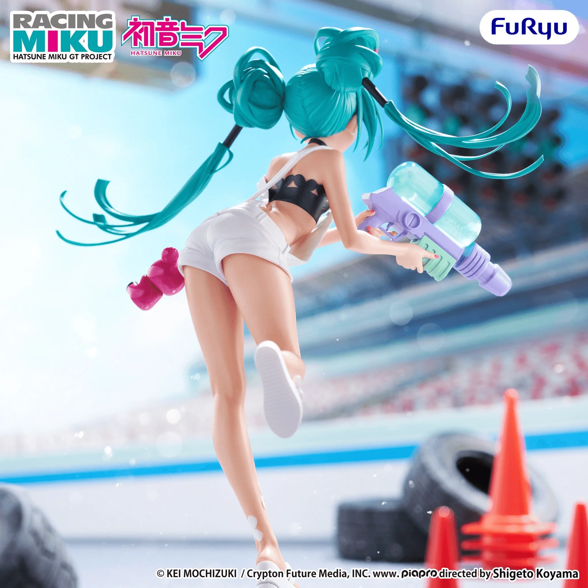 Hatsune Miku GT Project Muchute Figure -Racing Miku 2025 Sepang ver.- - Image 2