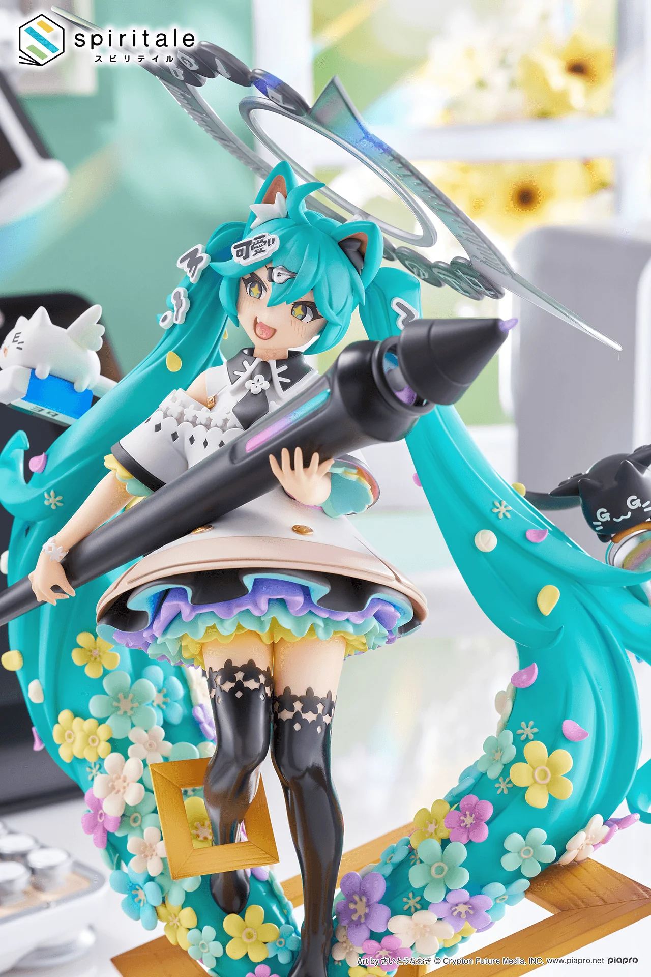Hatsune Miku × Naoki Saito “My Figure Making!” ~The Painter ver.~ 1/7 Scale Figure - Image 10