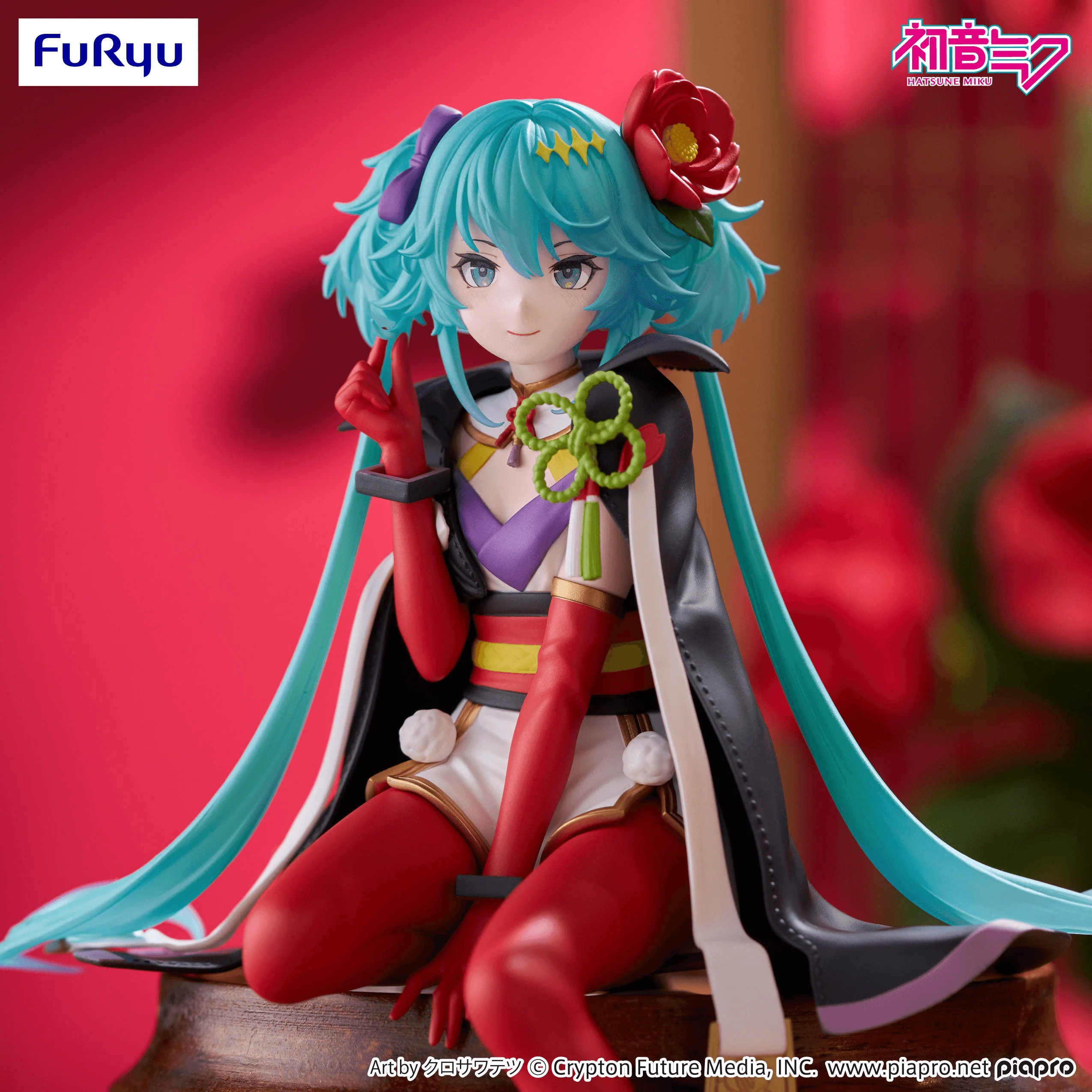 Hatsune Miku Noodle Stopper Figure -Flower Fairy Camellia- - Image 3
