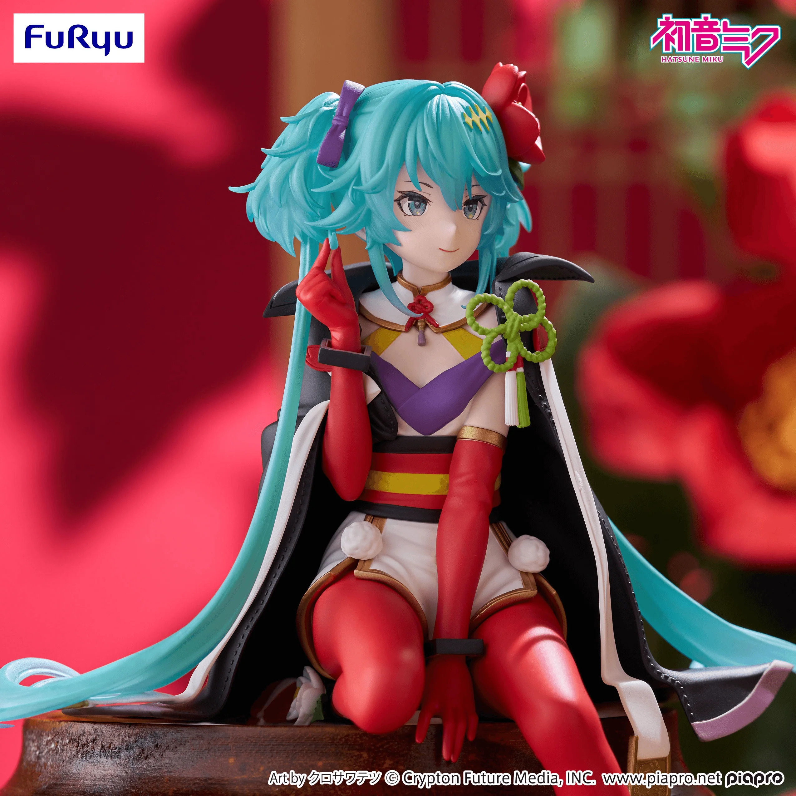 Hatsune Miku Noodle Stopper Figure -Flower Fairy Camellia- - Image 4