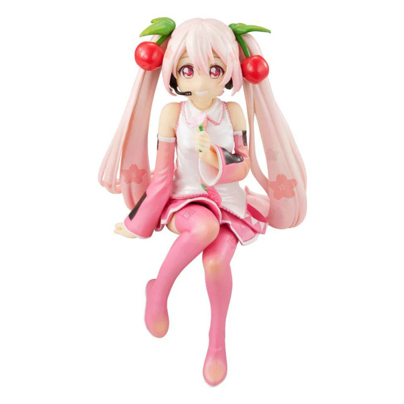 Hatsune Miku Noodle Stopper Figure -Sakura Miku 2022 Pearl Color-