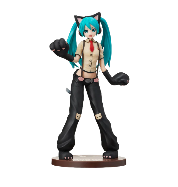 "Hatsune Miku: Project DIVA Arcade Future Tone" SPM Figure "Hatsune Miku - Kitty Cat"