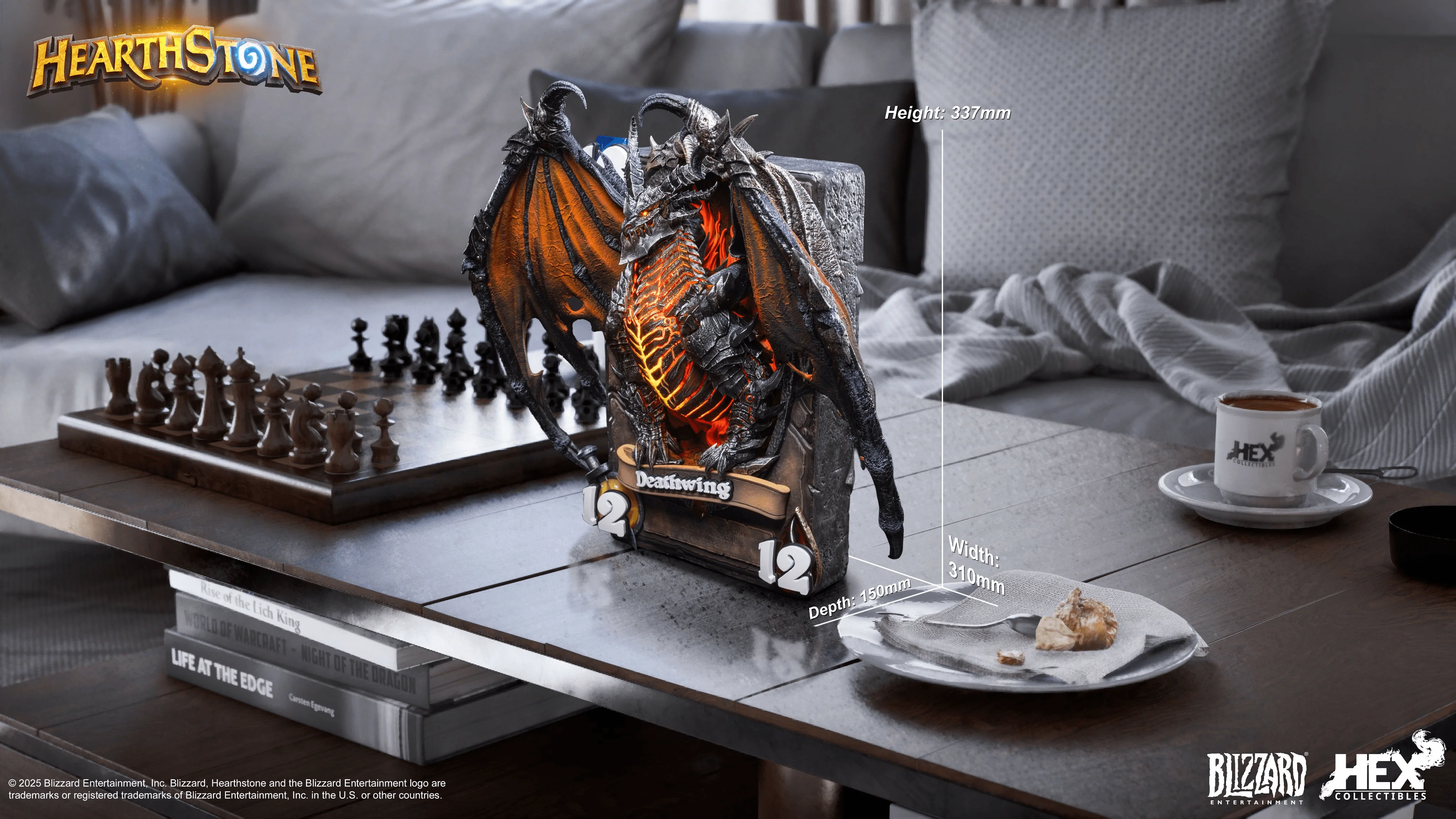 Blizzard Hearthstone® Deathwing Art Statue - Image 10