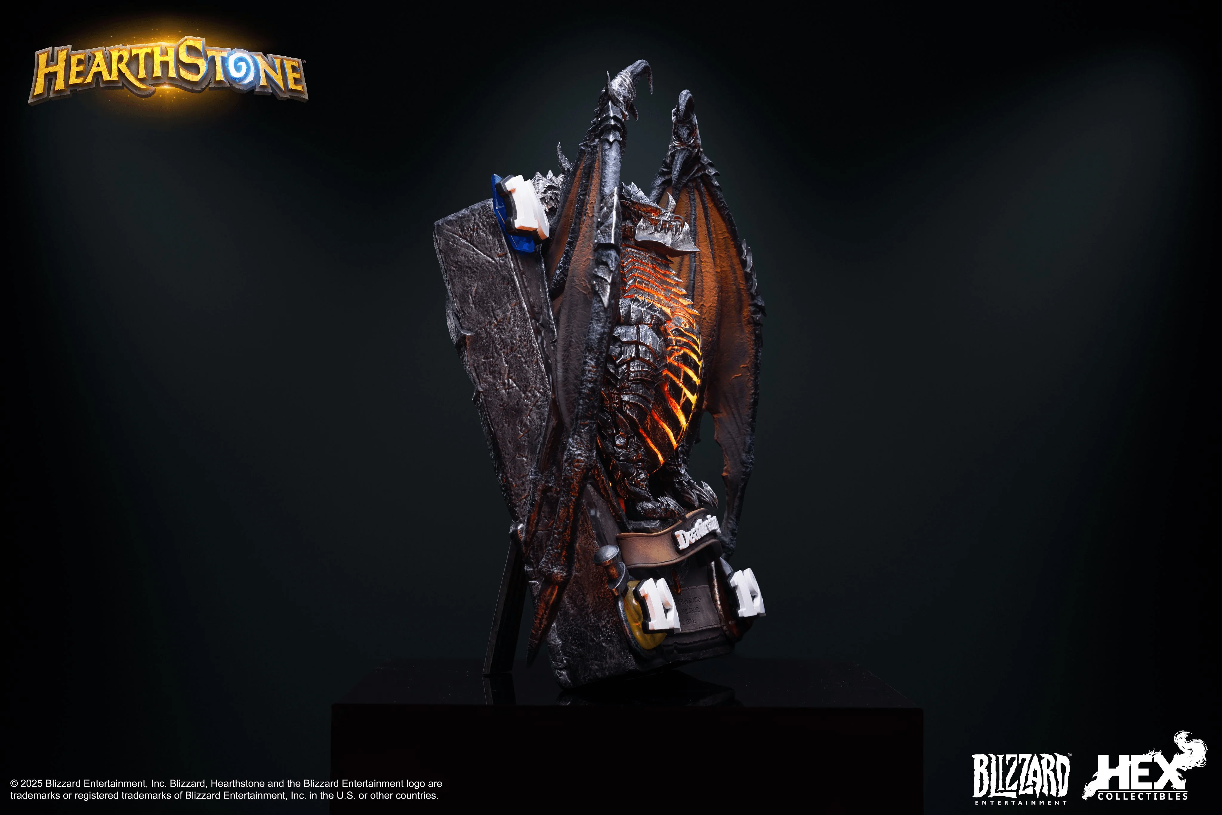 Blizzard Hearthstone® Deathwing Art Statue - Image 3