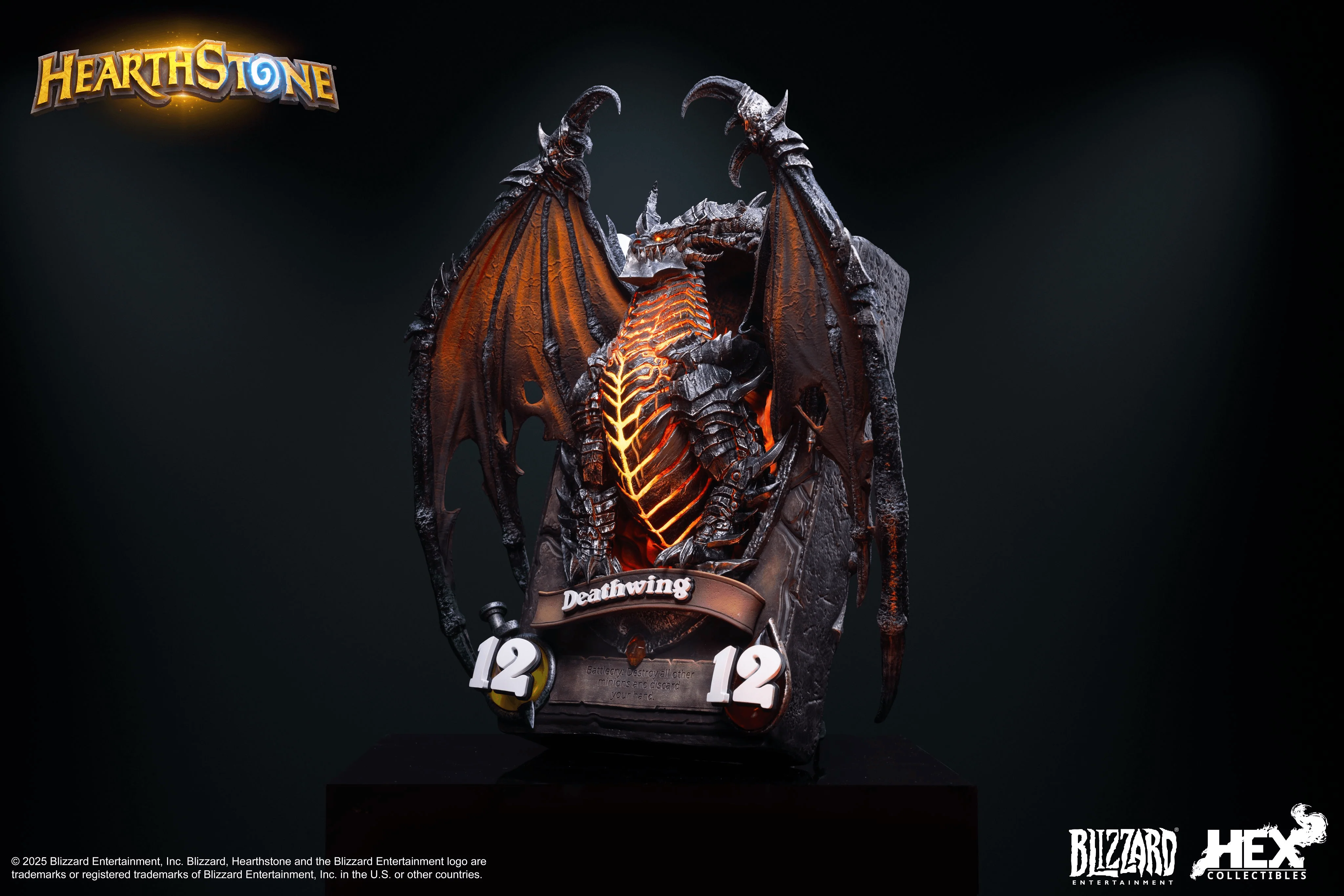 Blizzard Hearthstone® Deathwing Art Statue - Image 5