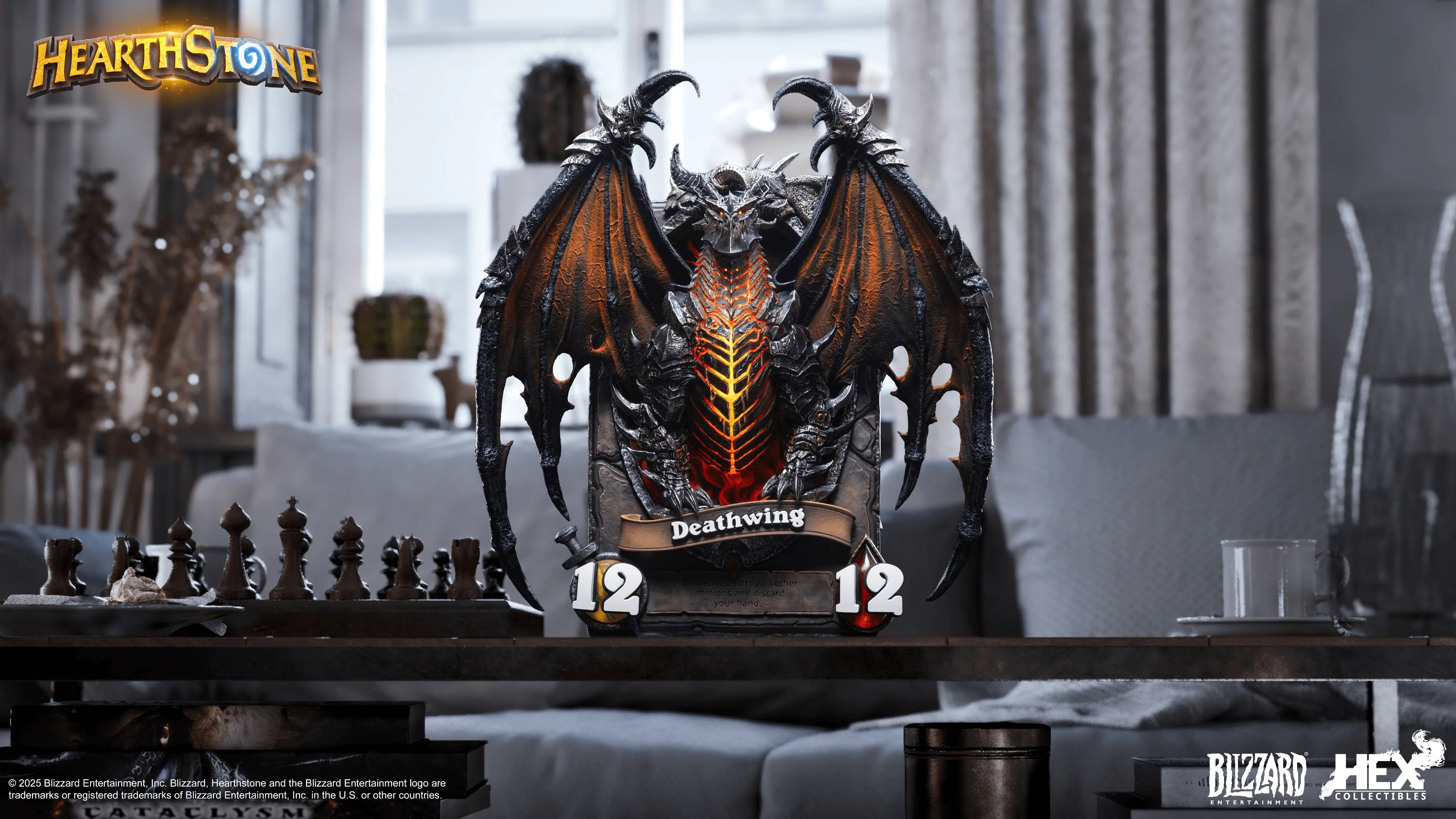Blizzard Hearthstone® Deathwing Art Statue - Image 8