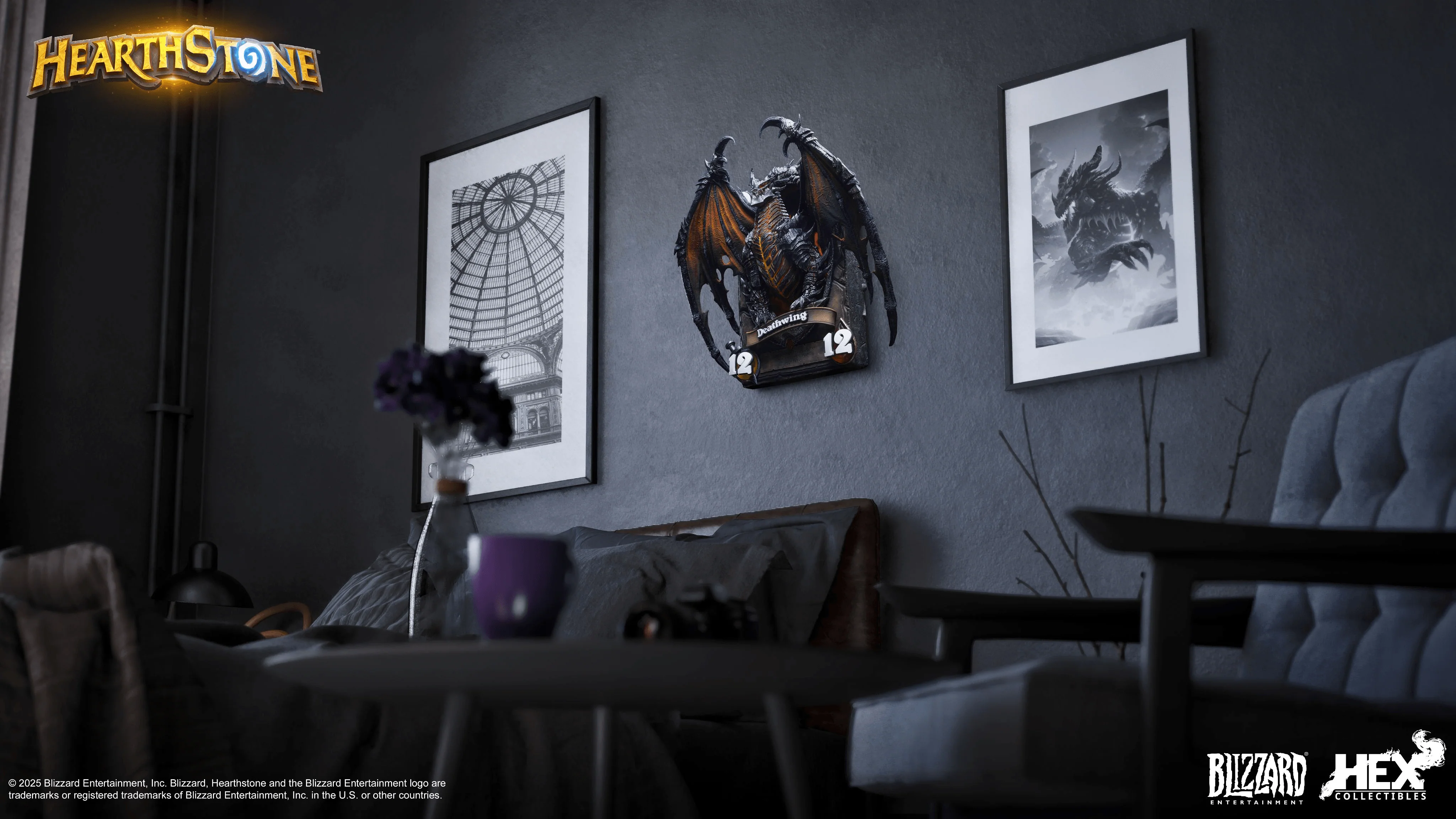 Blizzard Hearthstone® Deathwing Art Statue - Image 9