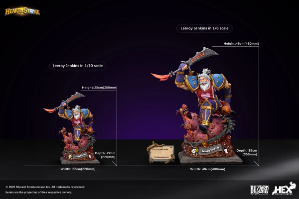 Blizzard Hearthstone® Leeroy Jenkins 1/10 Scale Statue - Image 27