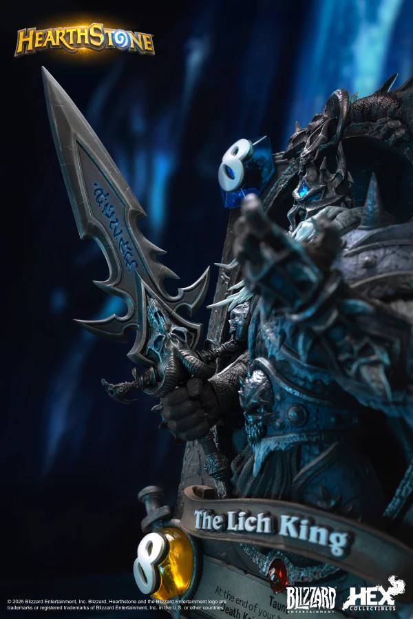 Blizzard Hearthstone® The Lich King Art Statue - Image 13